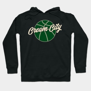 Cream City Milwaukee Wisconsin Basketball Fans Bucks Hoodie